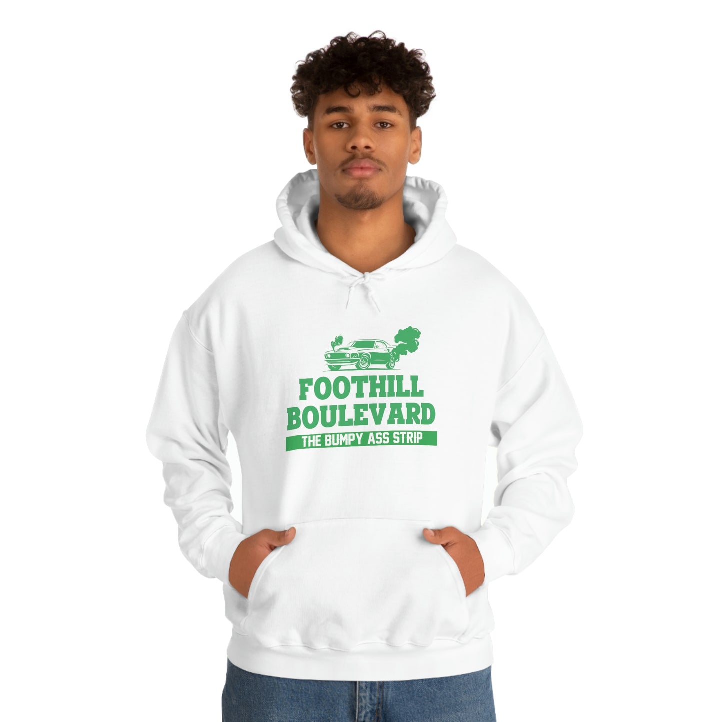 Foothill Boulevard Heavy Blend™ Hooded Sweatshirt