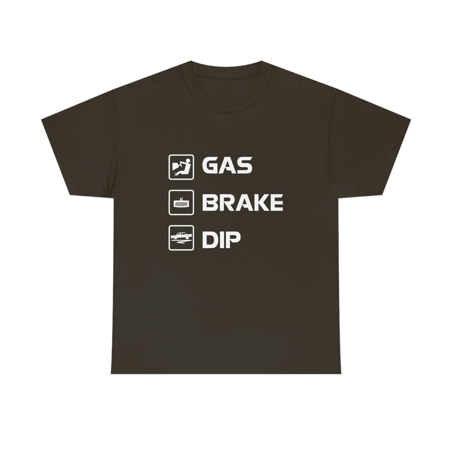 Gas Brake Dip Heavy Cotton Tee