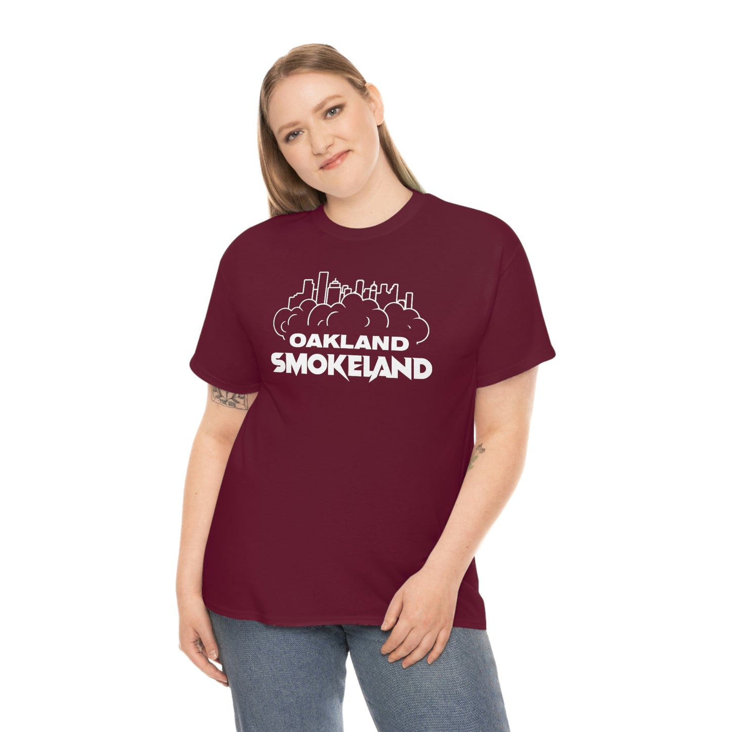 Oakland Smokeland Heavy Cotton Tee