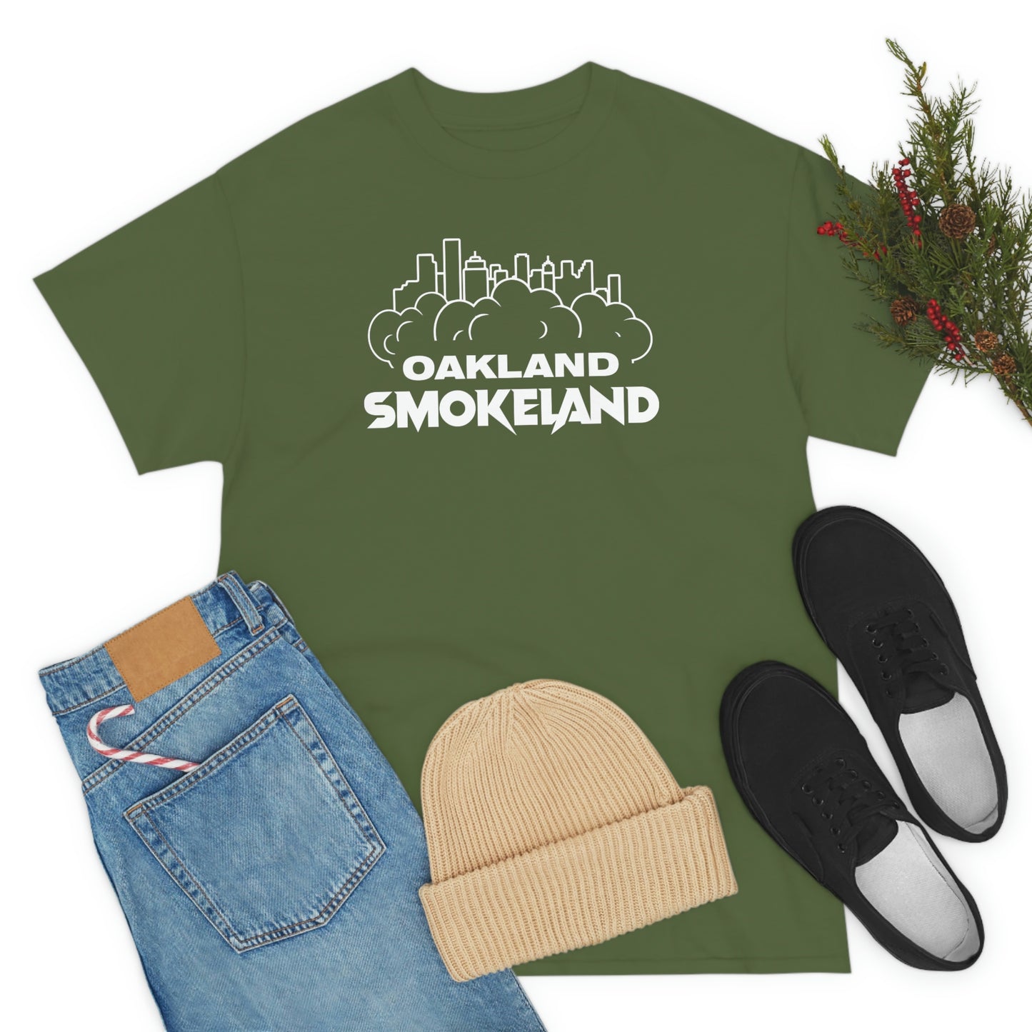 Oakland Smokeland Heavy Cotton Tee