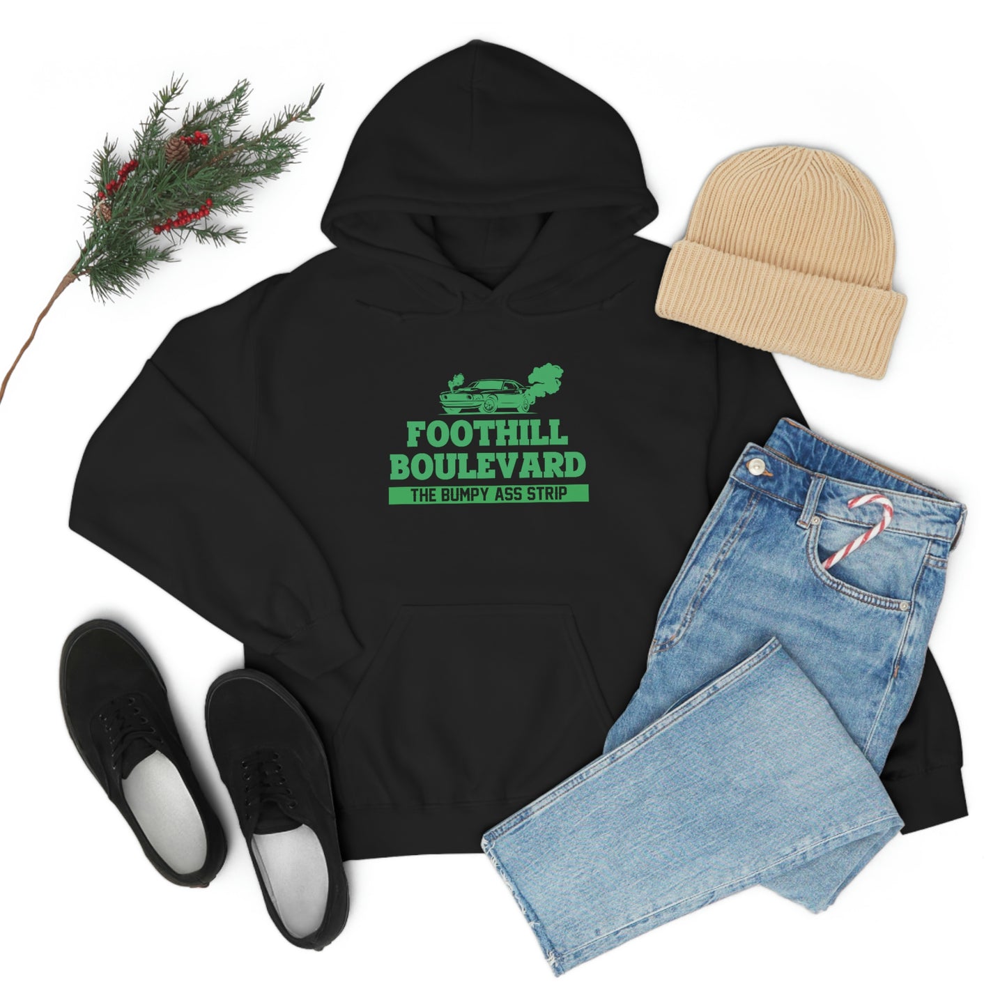 Foothill Boulevard Heavy Blend™ Hooded Sweatshirt