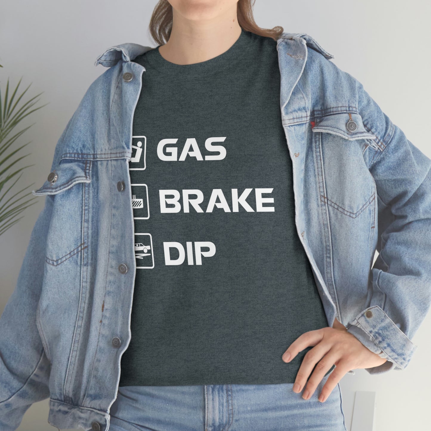 Gas Brake Dip Heavy Cotton Tee