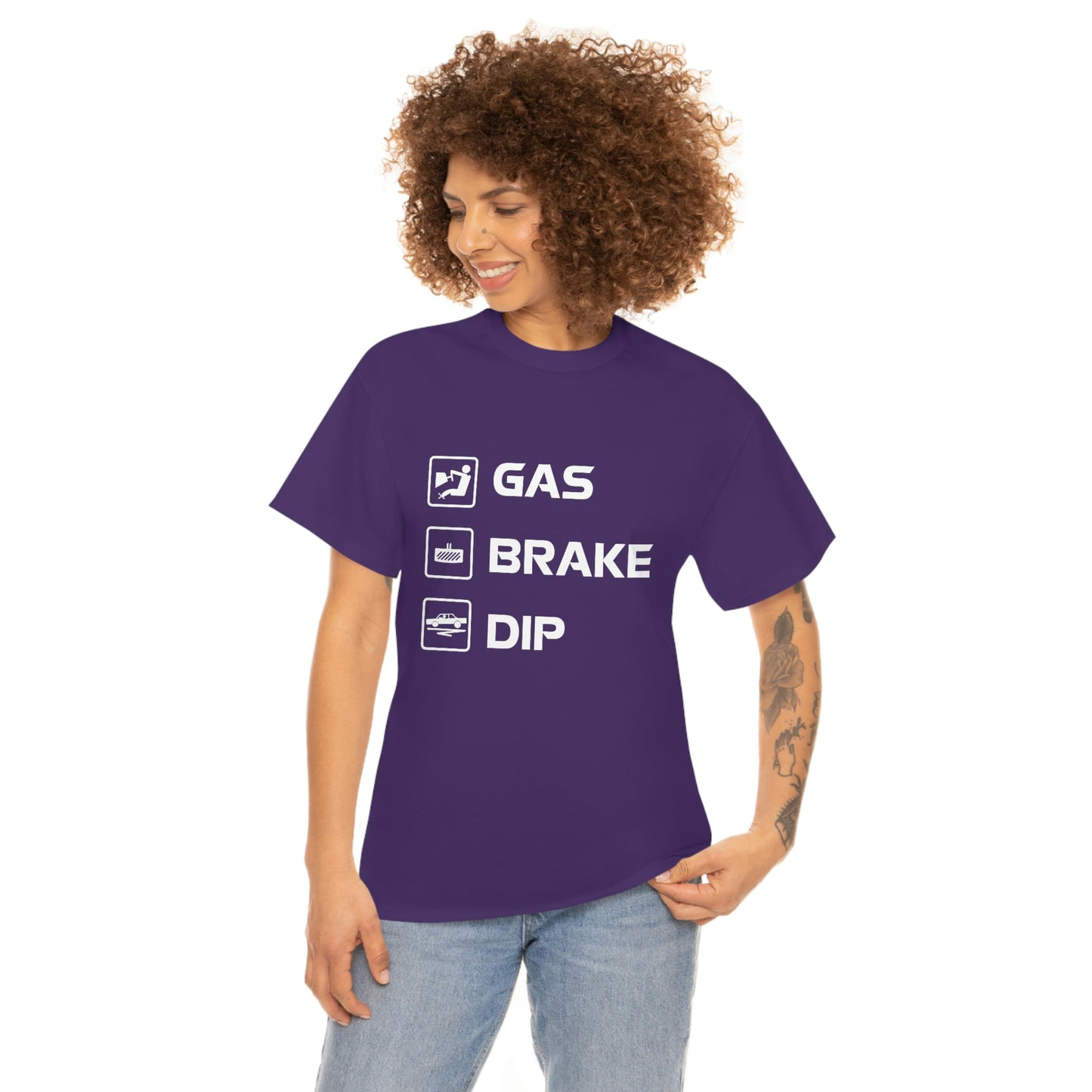 Gas Brake Dip Heavy Cotton Tee