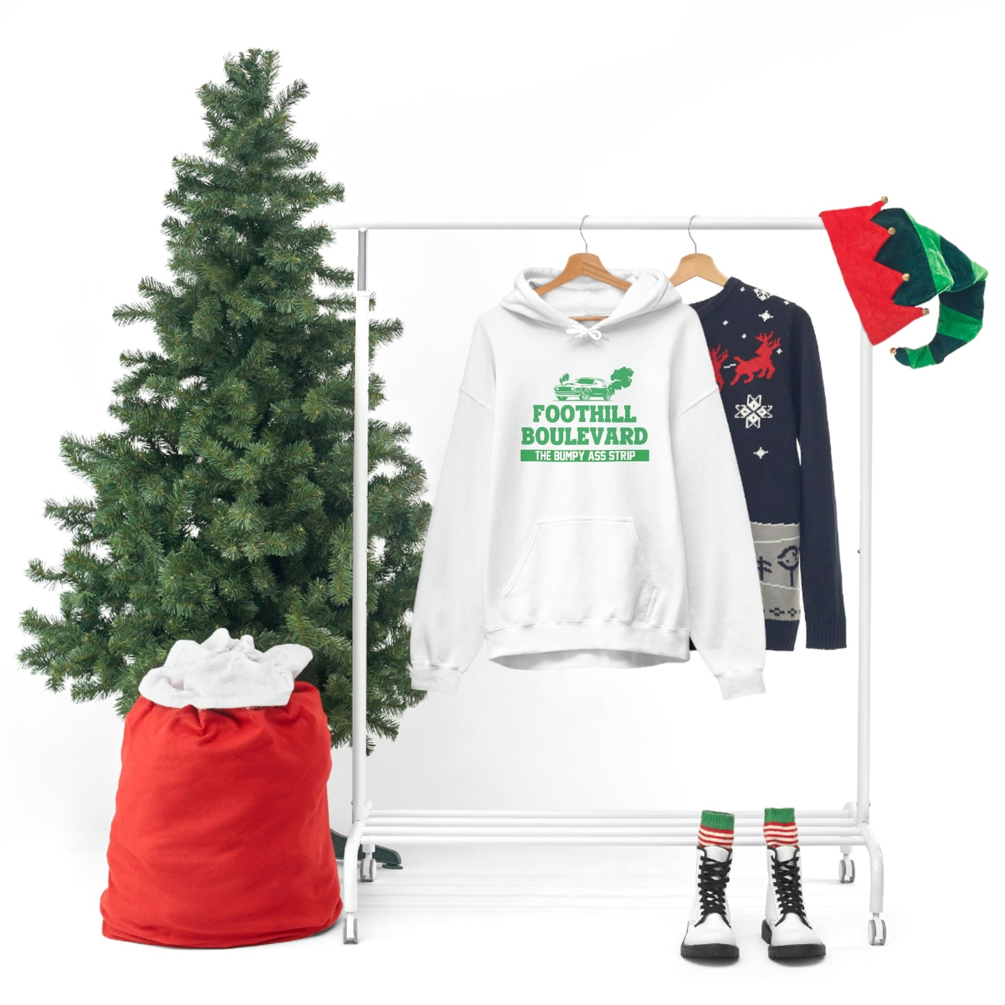 Foothill Boulevard Heavy Blend™ Hooded Sweatshirt
