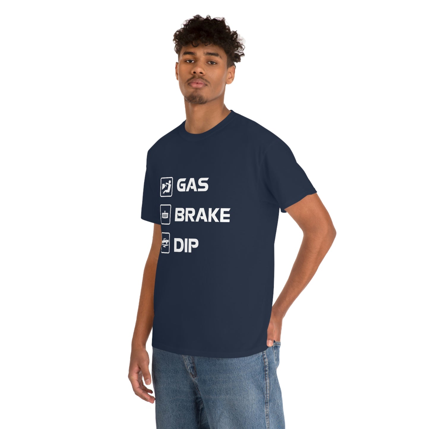 Gas Brake Dip Heavy Cotton Tee