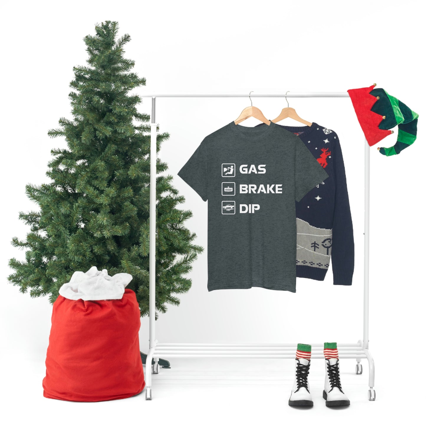 Gas Brake Dip Heavy Cotton Tee