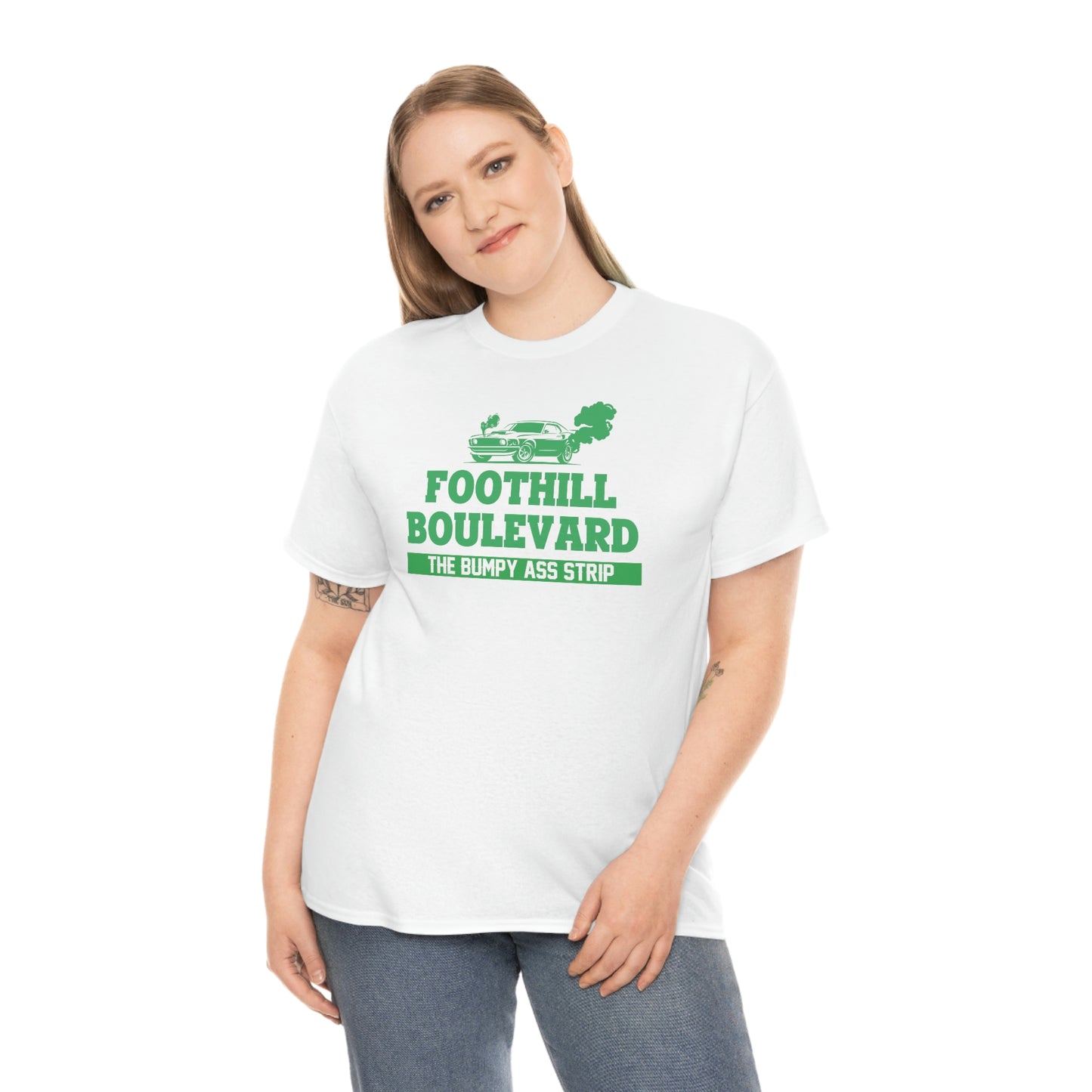 Foothill Boulevard Heavy Cotton Tee