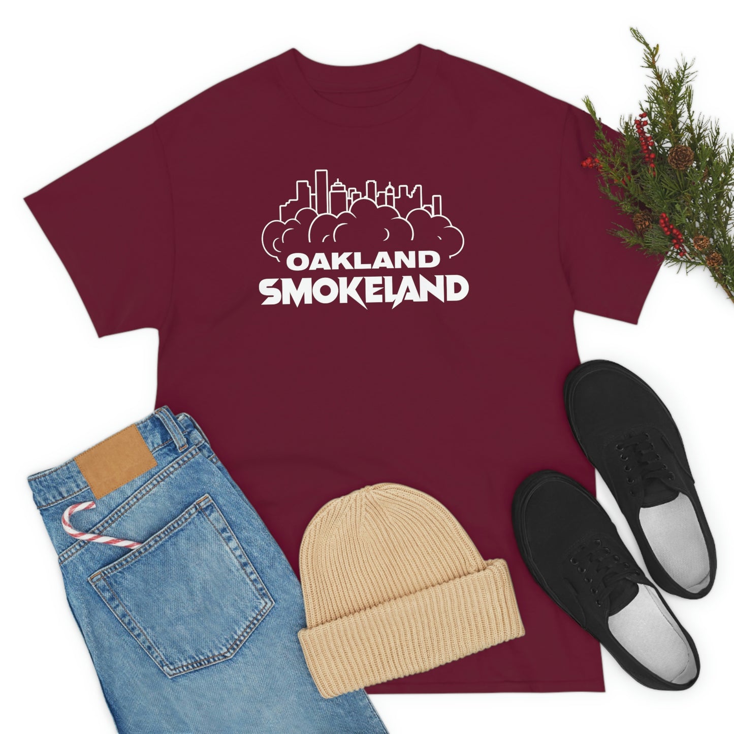 Oakland Smokeland Heavy Cotton Tee