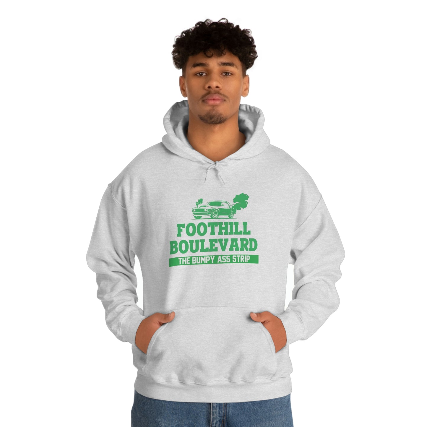 Foothill Boulevard Heavy Blend™ Hooded Sweatshirt