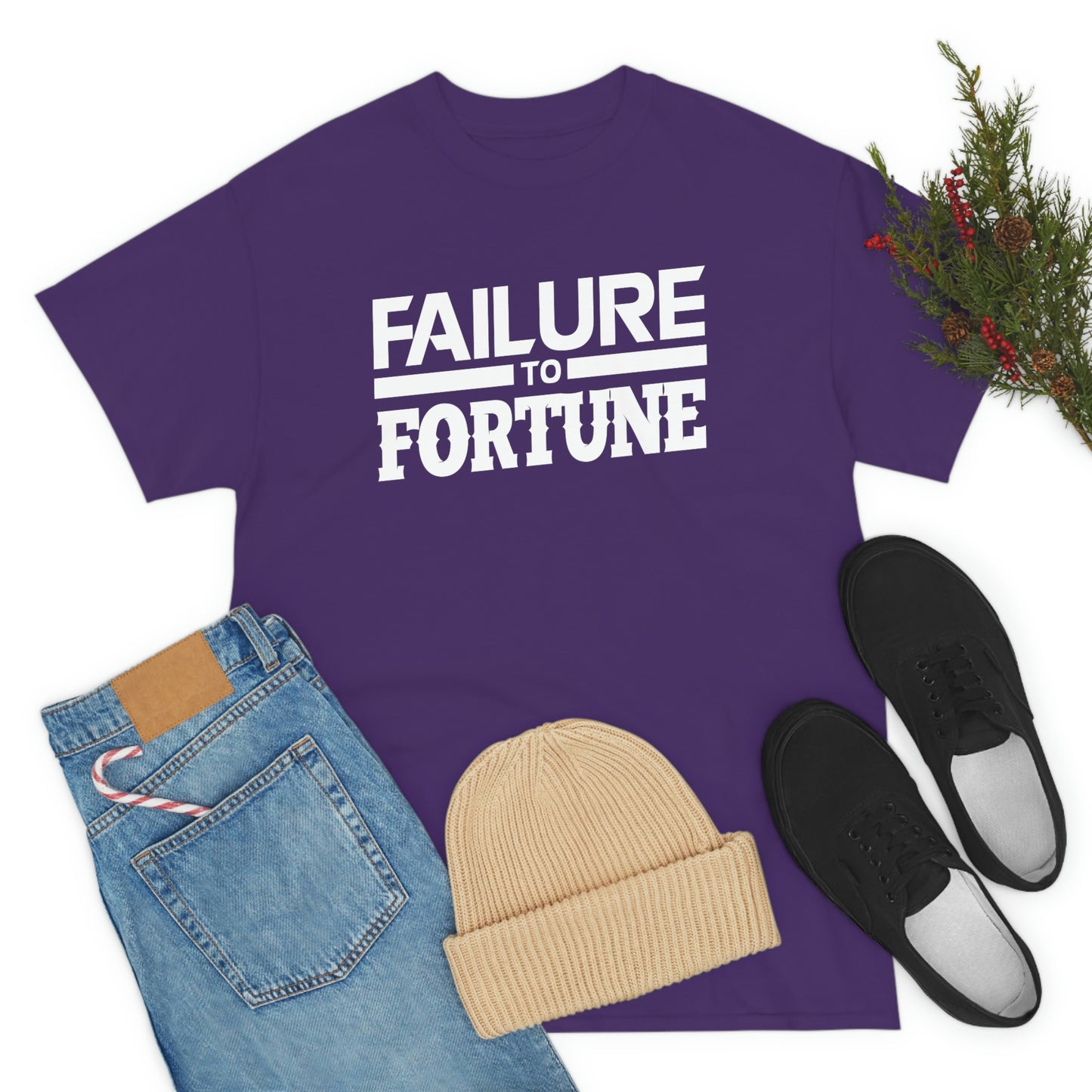 Failure to Fortune Heavy Cotton Tee