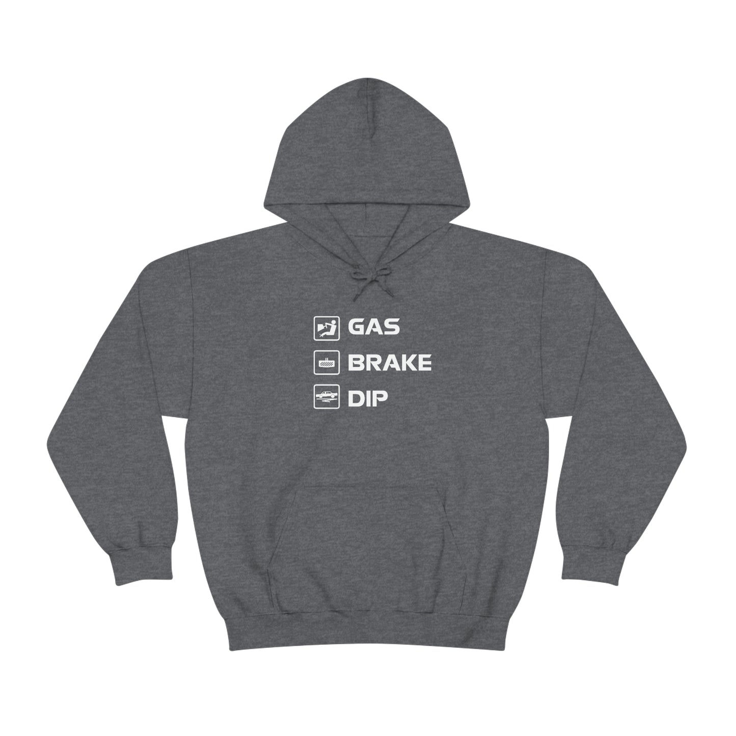 Gas Brake Dip Heavy Blend™ Hooded Sweatshirt