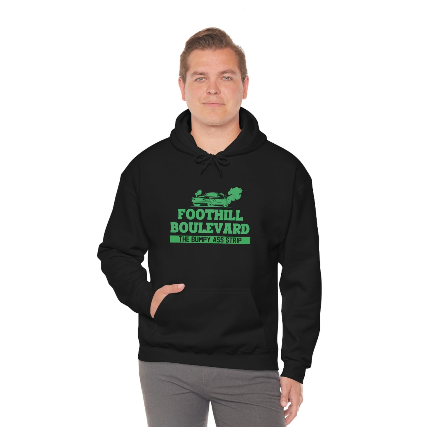 Foothill Boulevard Heavy Blend™ Hooded Sweatshirt