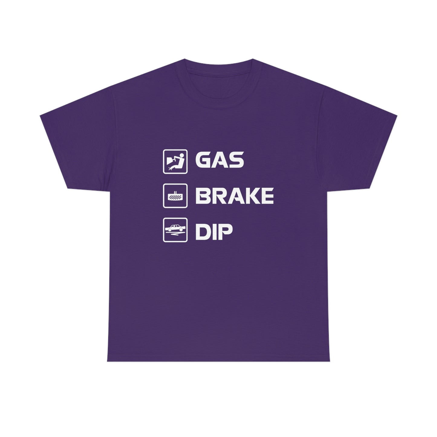 Gas Brake Dip Heavy Cotton Tee
