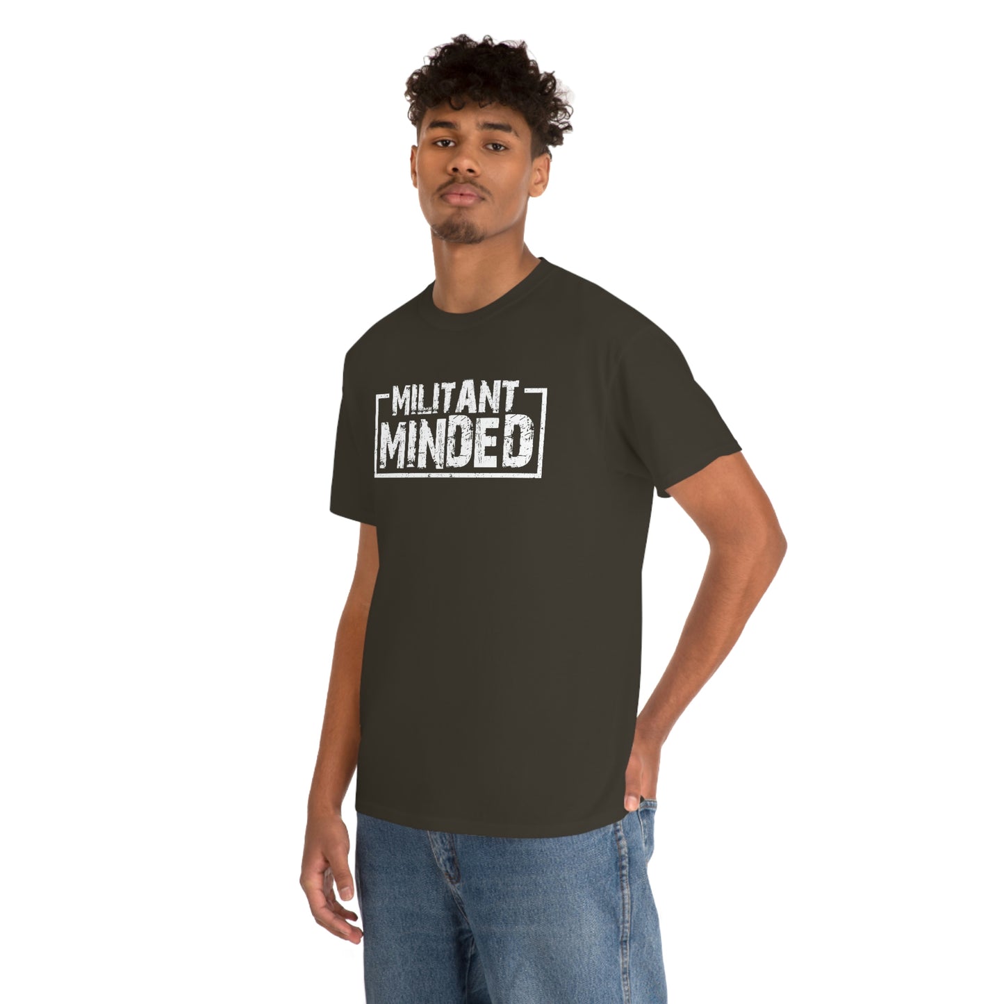 Militant Minded Heavy Cotton Tee