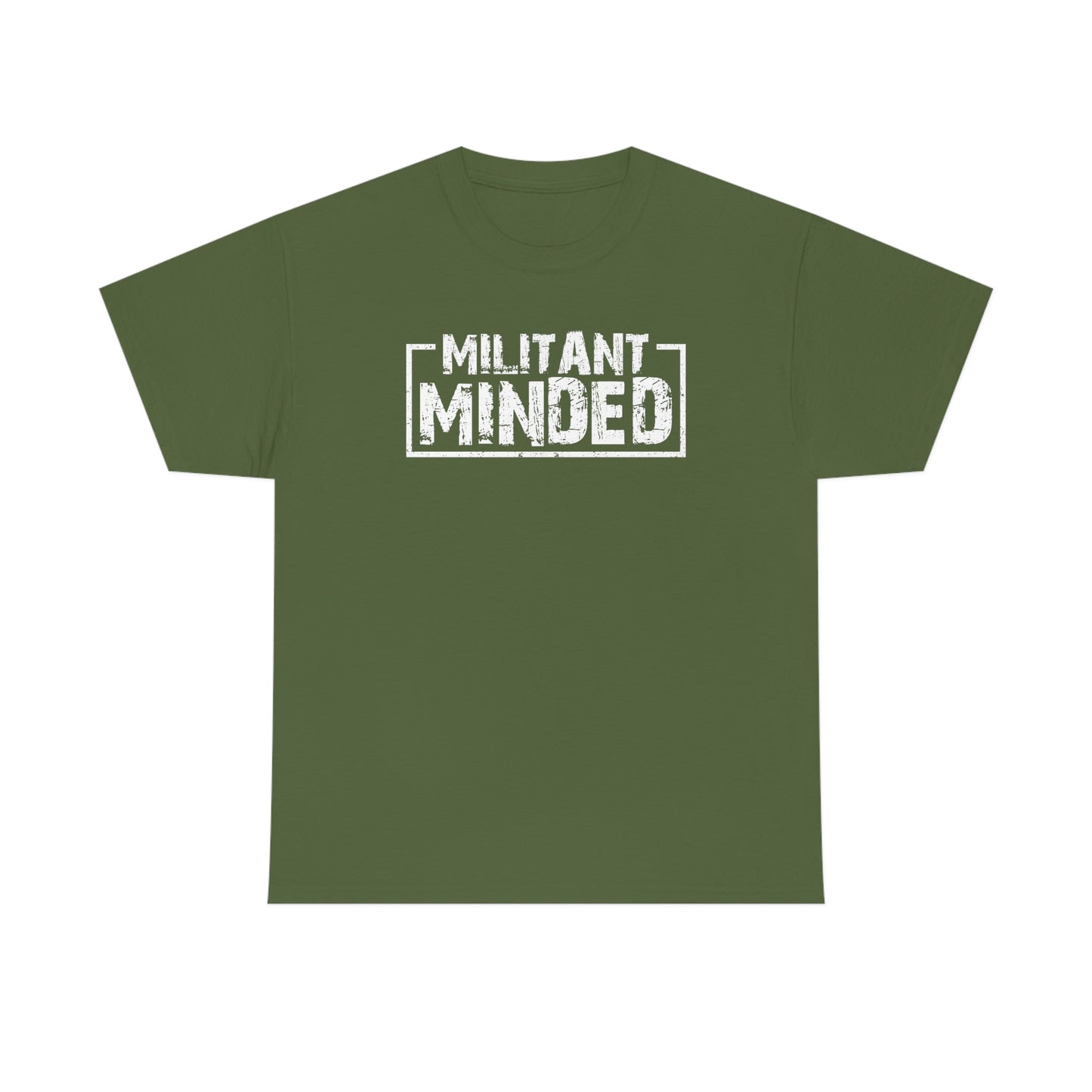 Militant Minded Heavy Cotton Tee