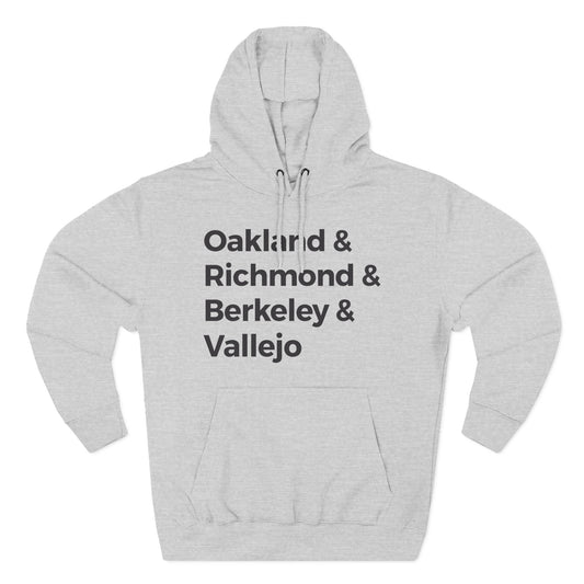 East Bay Fleece Hoodie - Cozy Urban Sweatshirt