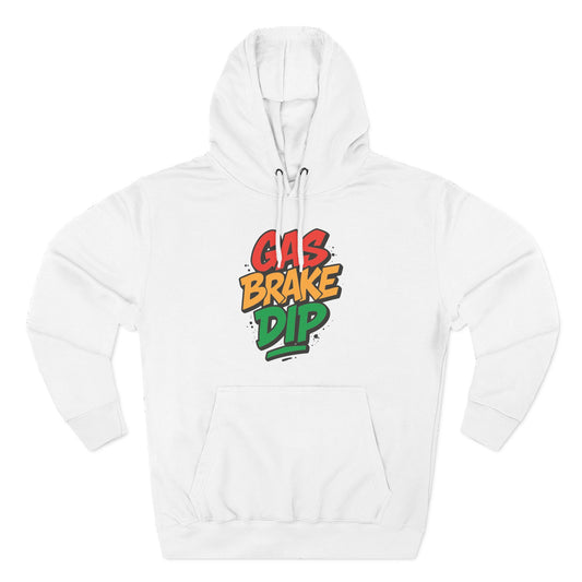 Gas Brake Dip Hoodie, Fleece Hoodie, Casual Wear