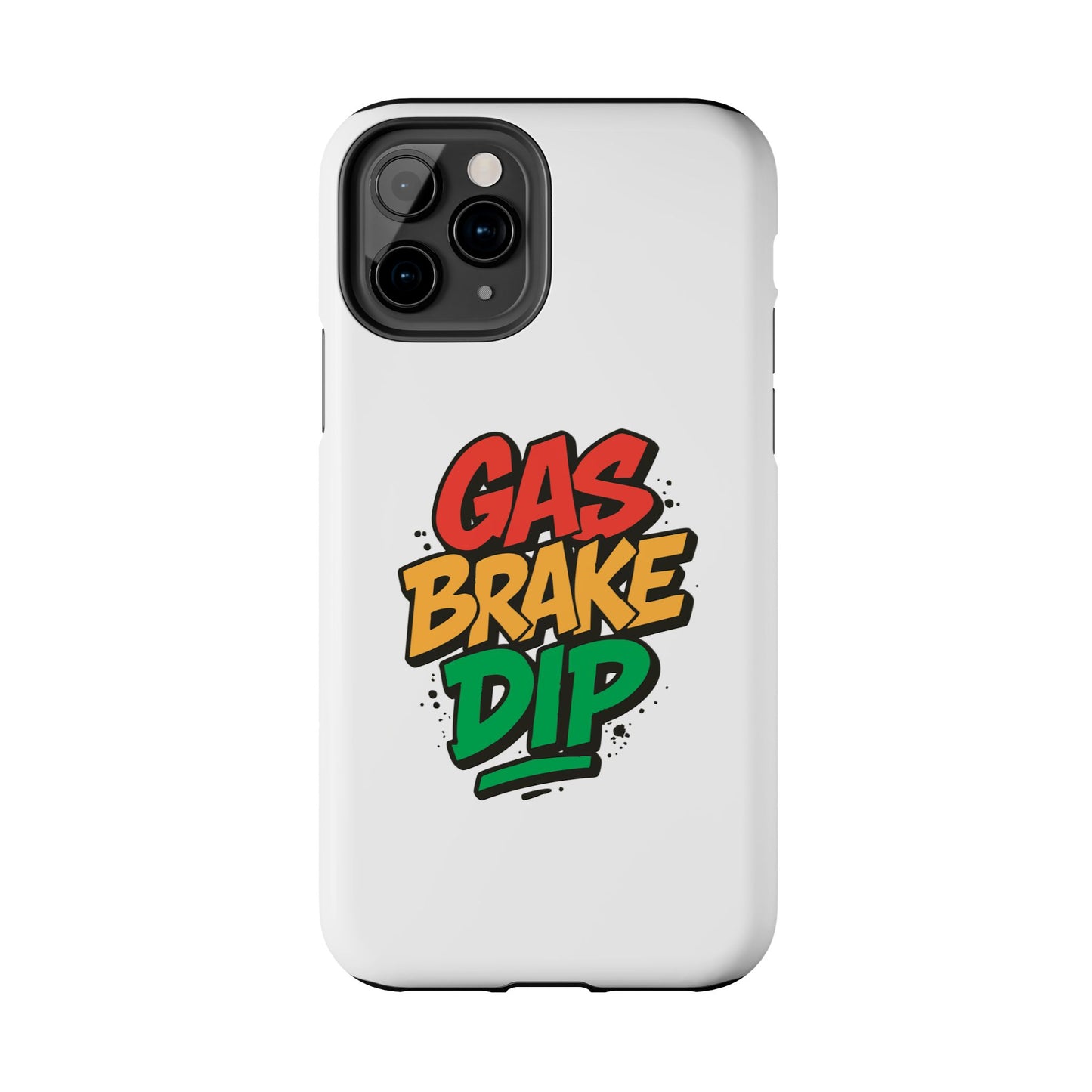 Gas Brake Dip Phone Case - Durable Tough Case