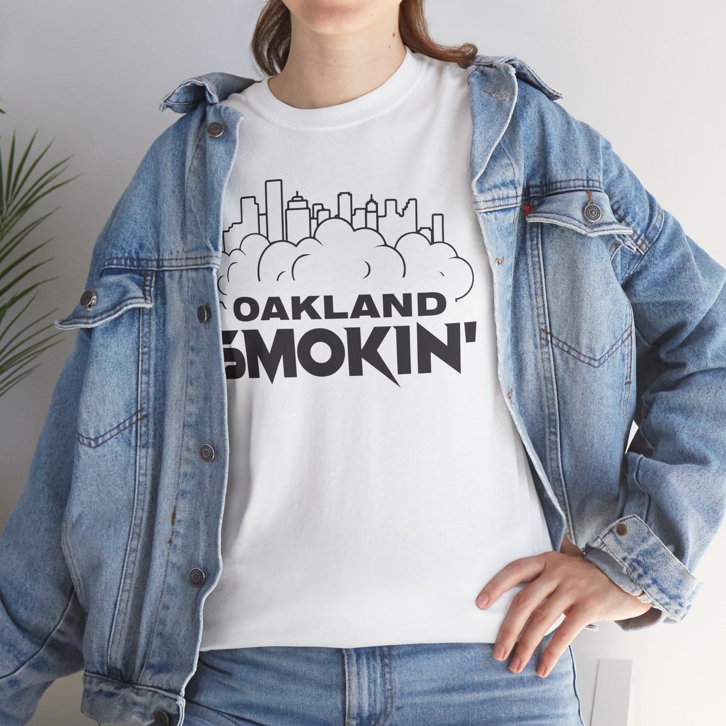 Oakland Smokin' Heavy Cotton Tee