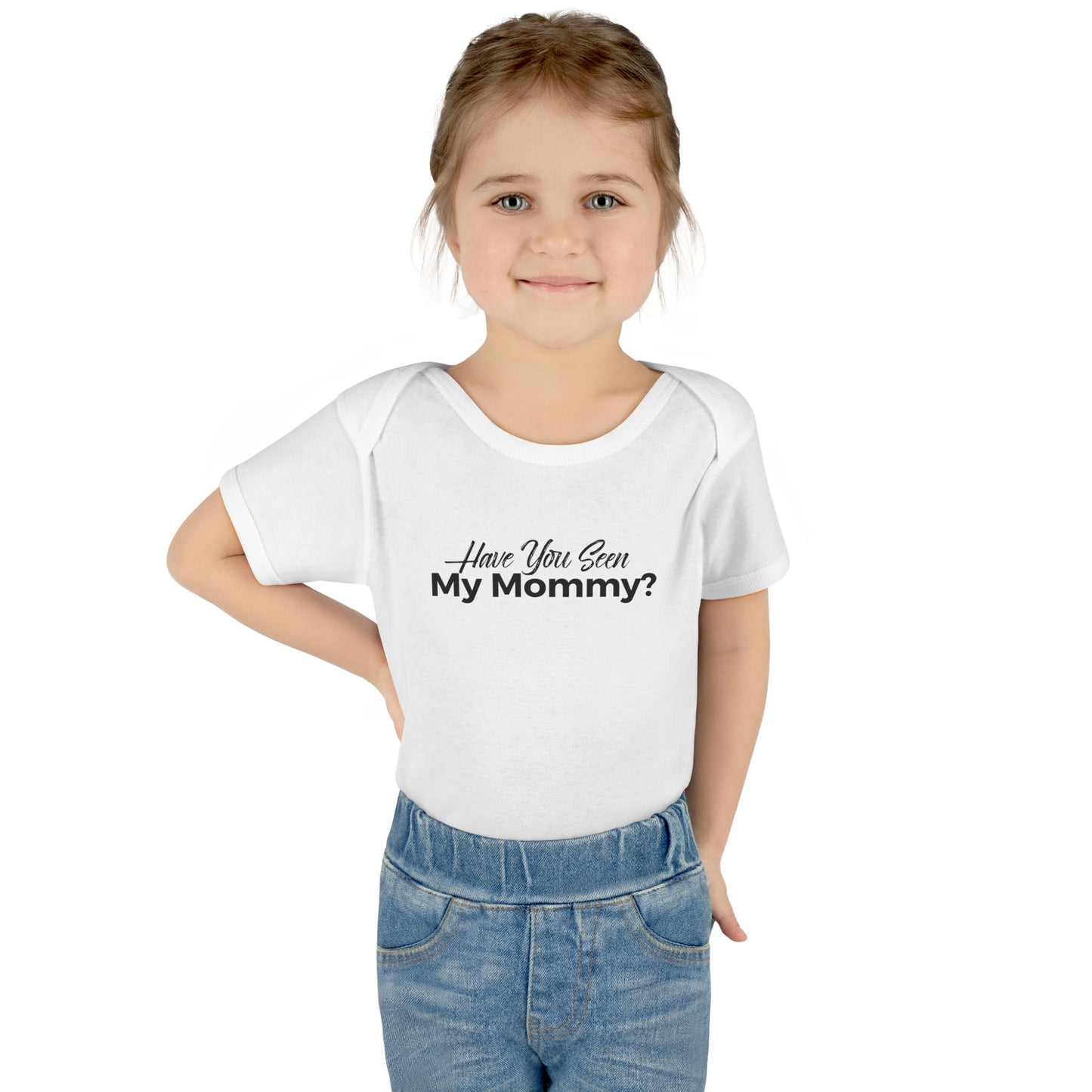 Whimsical Infant Bodysuit - "Have You Seen My Mommy?" Cute Baby Outfit, Everyday Wear, Funny Baby Apparel