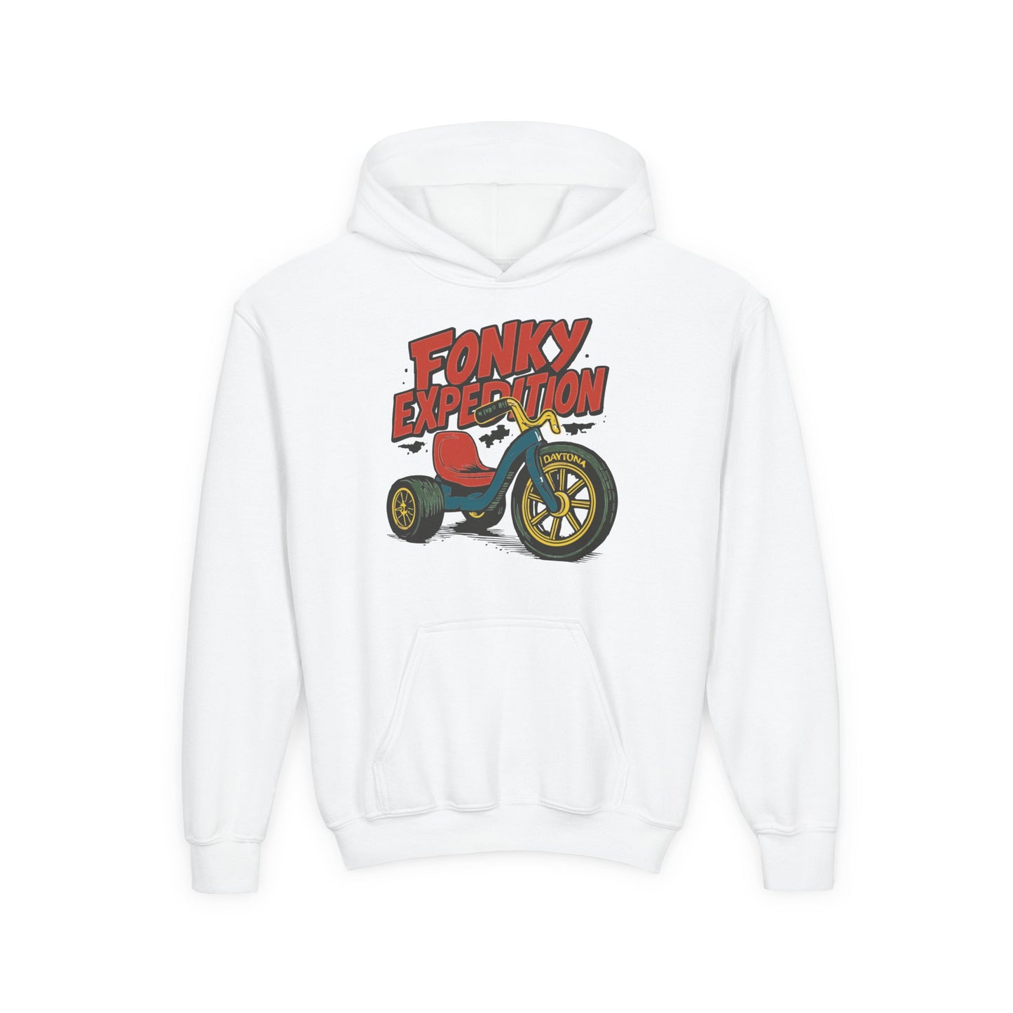 Youth Fonky Expedition Hoodie - Great Gift for Kids, Trendy Style