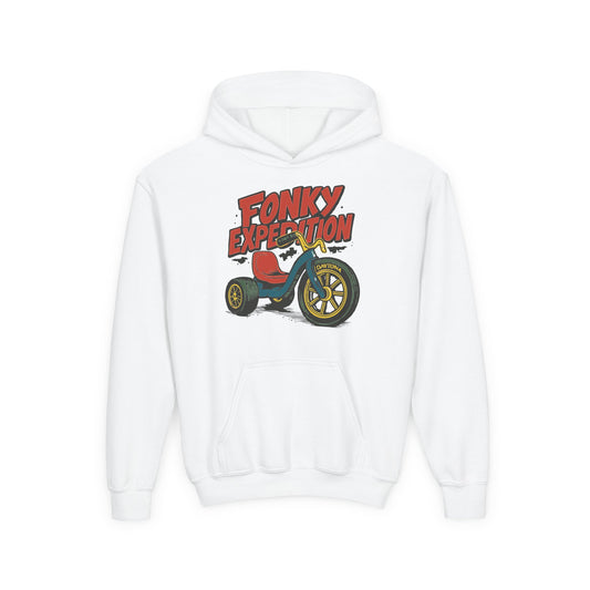 Youth Fonky Expedition Hoodie - Great Gift for Kids, Trendy Style