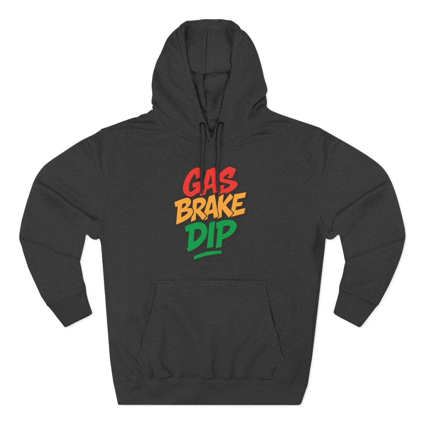 Gas Brake Dip Hoodie, Fleece Hoodie, Casual Wear