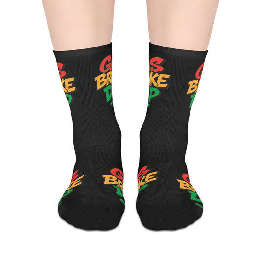 Gas, Brake, Dip Socks - Casual Everyday Wear