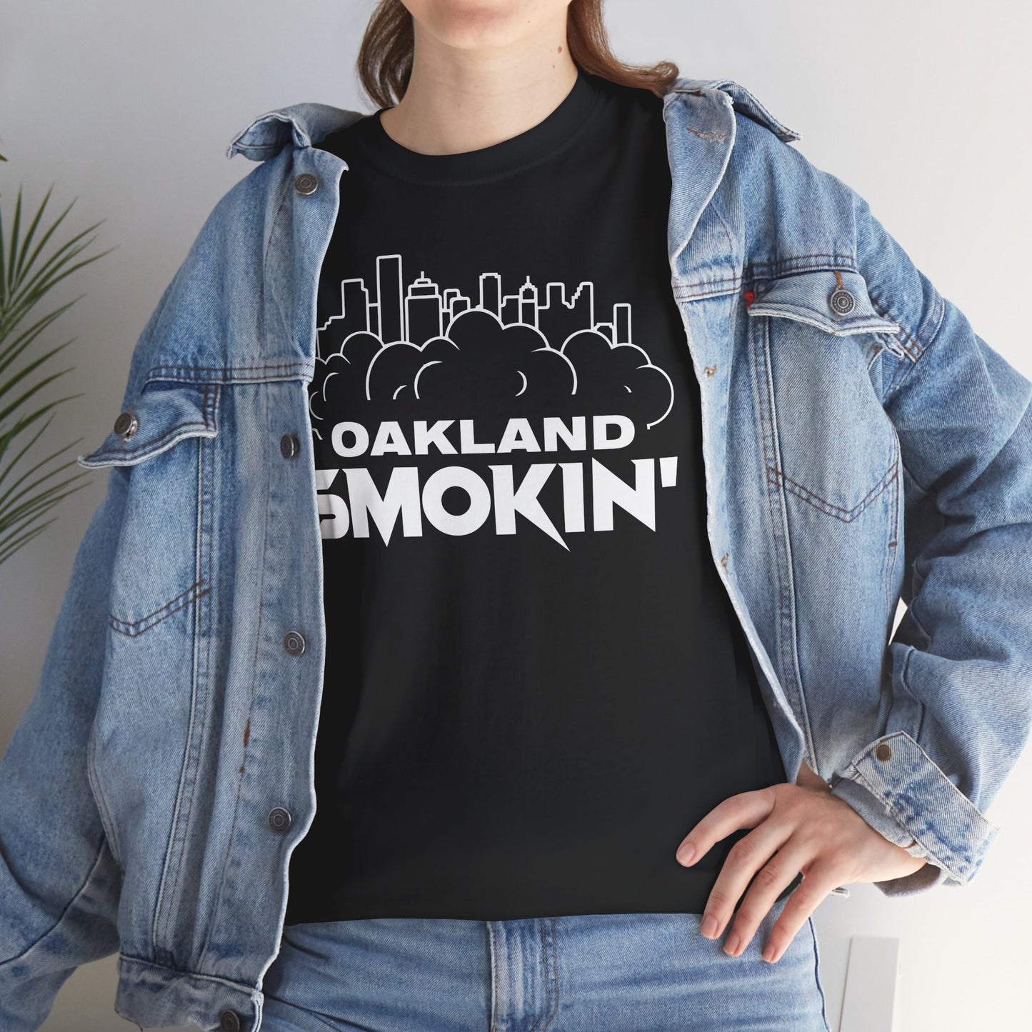 Oakland Smokin' Heavy Cotton Tee