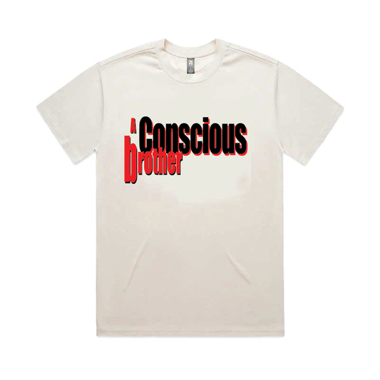 A Conscious Brother - White T-Shirt