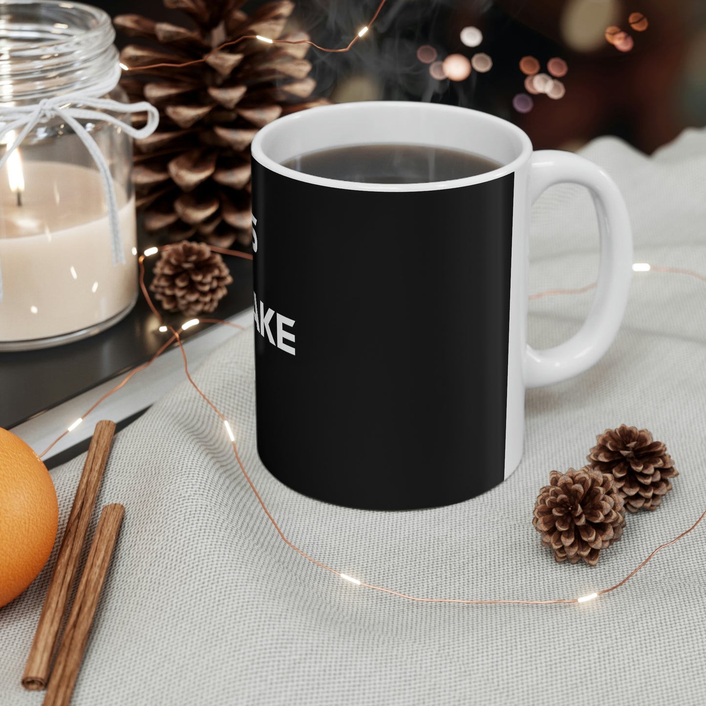 Gas Brake Dip Beverage Mug, 11oz