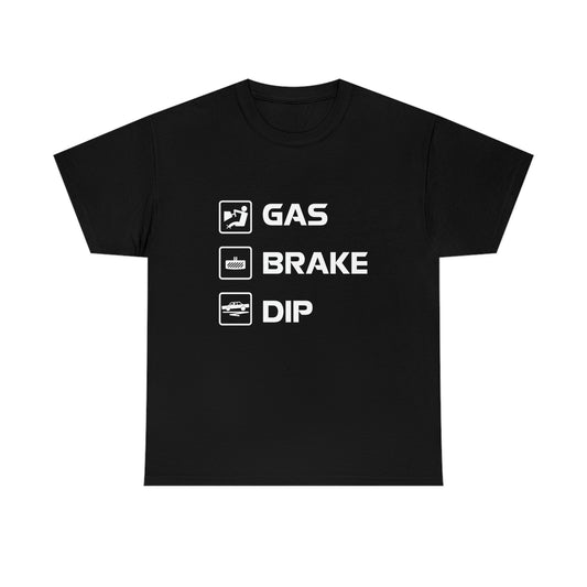 Gas Brake Dip Heavy Cotton Tee