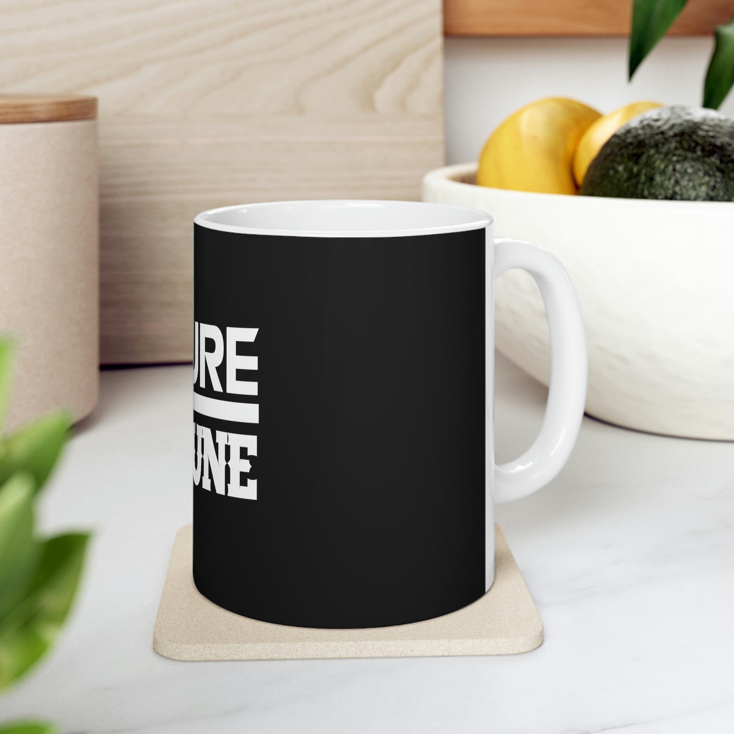 Failure to Fortune Beverage Mug, 11oz